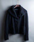"Ermanno Scervino" Angora blend cardigan design jacket