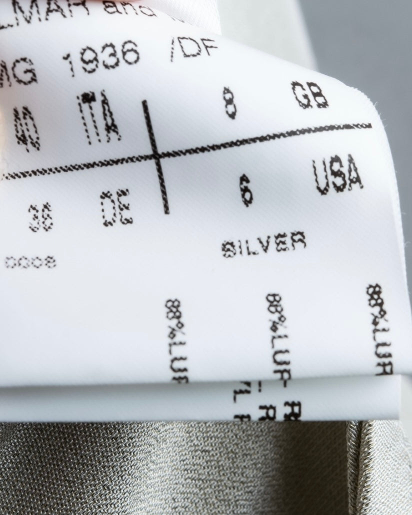 "Maurizio Pecoraro" gather sleeves glossy silver spring coat