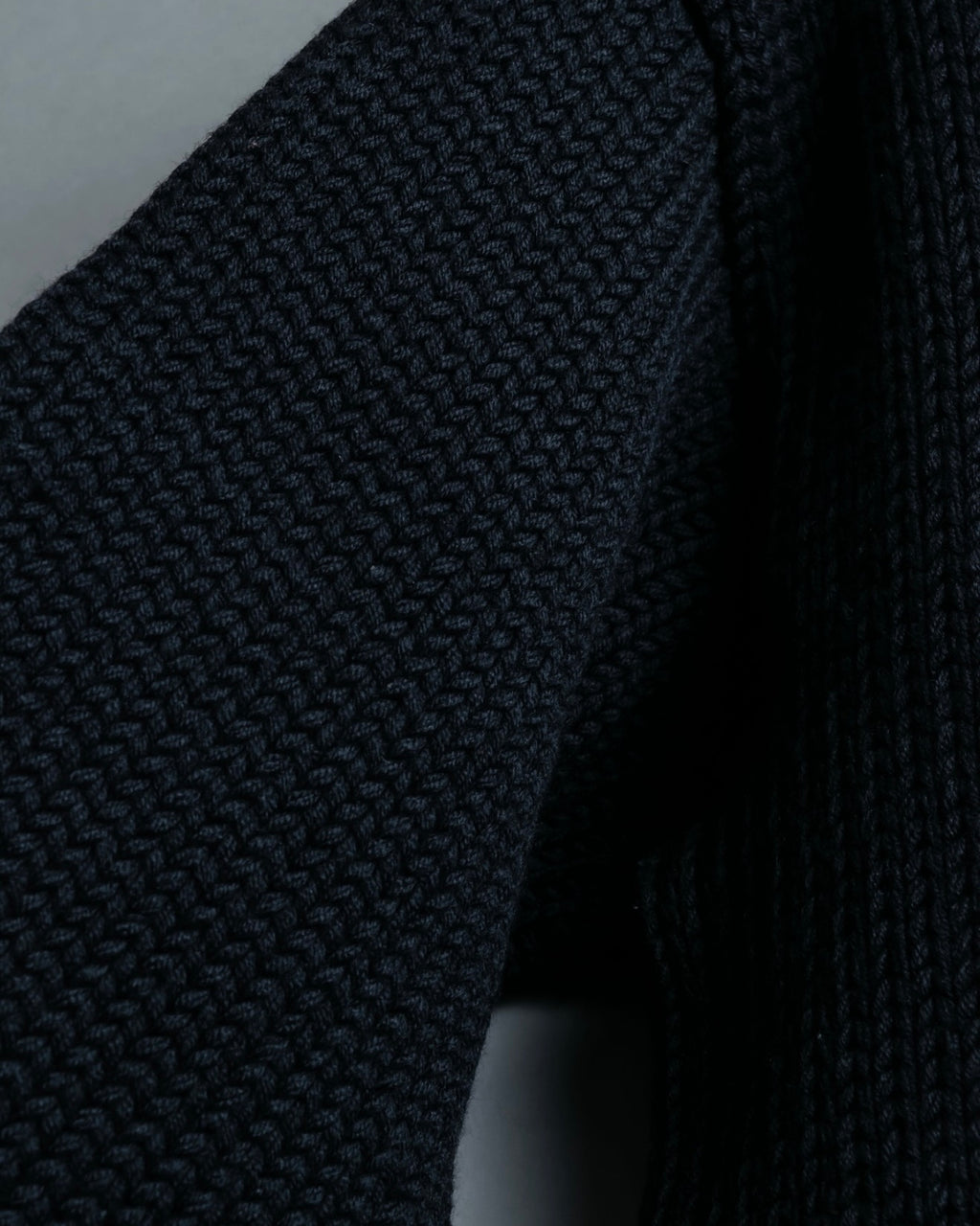 "GUCCI" Oversized high neck design rib knit