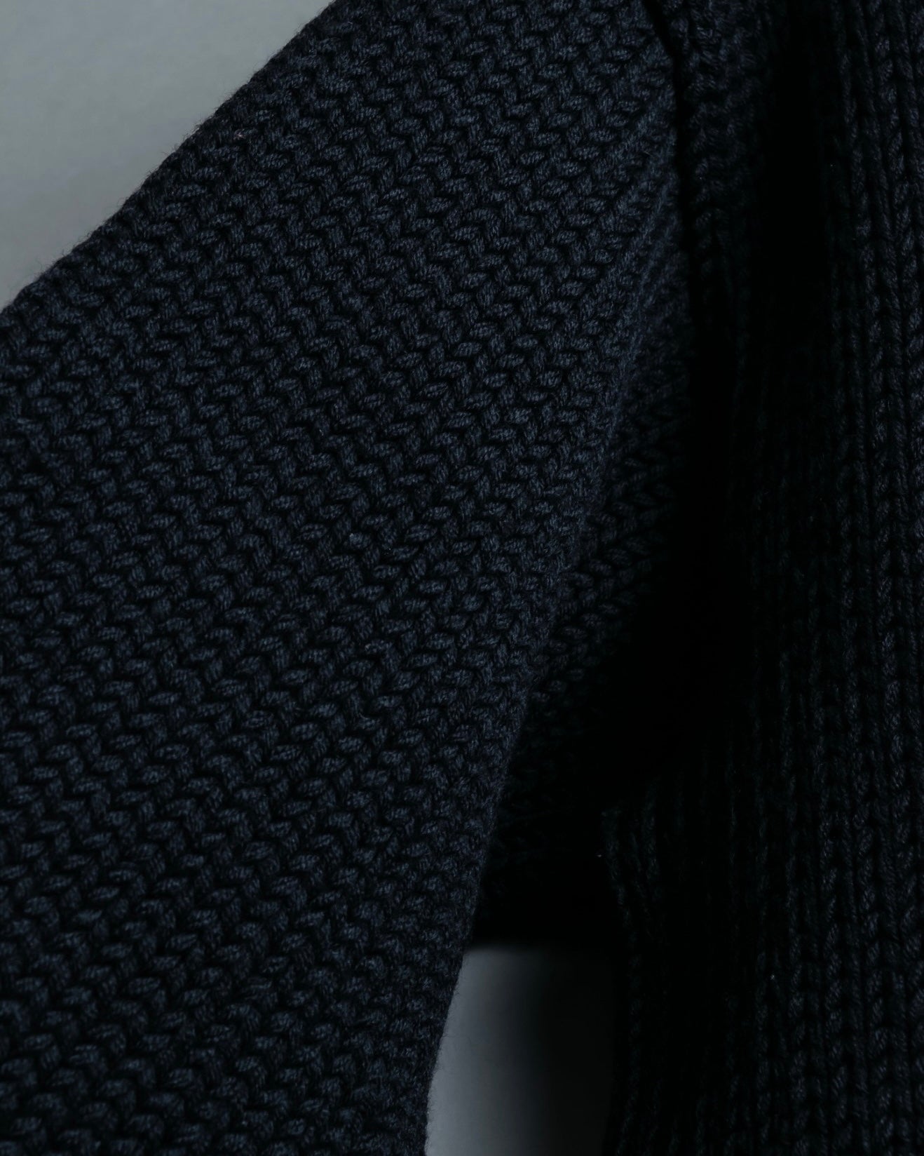 "GUCCI" Oversized high neck design rib knit