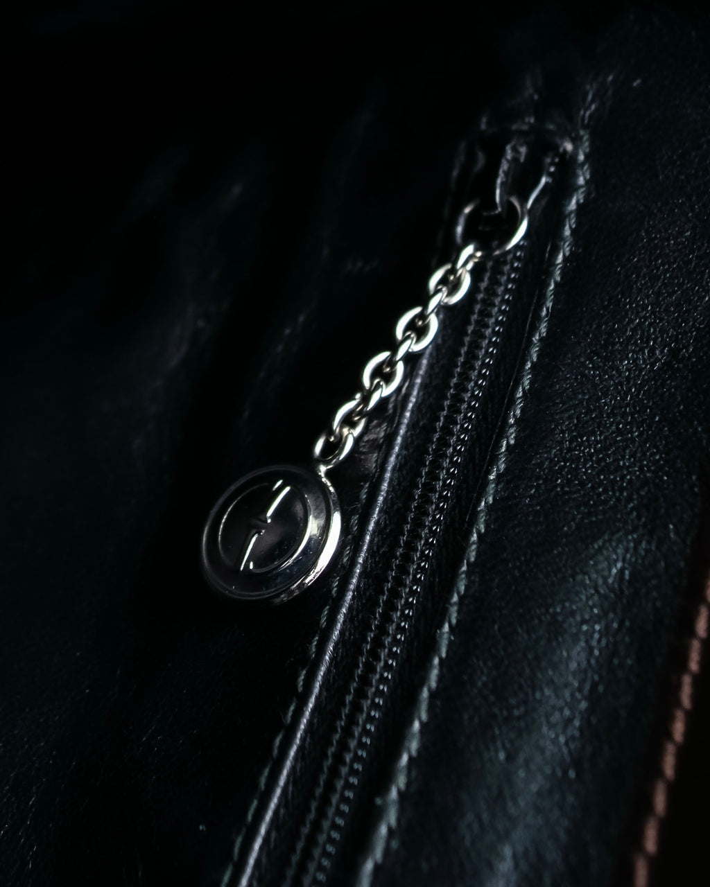 "GUCCI" Harako fur square shoulder bag