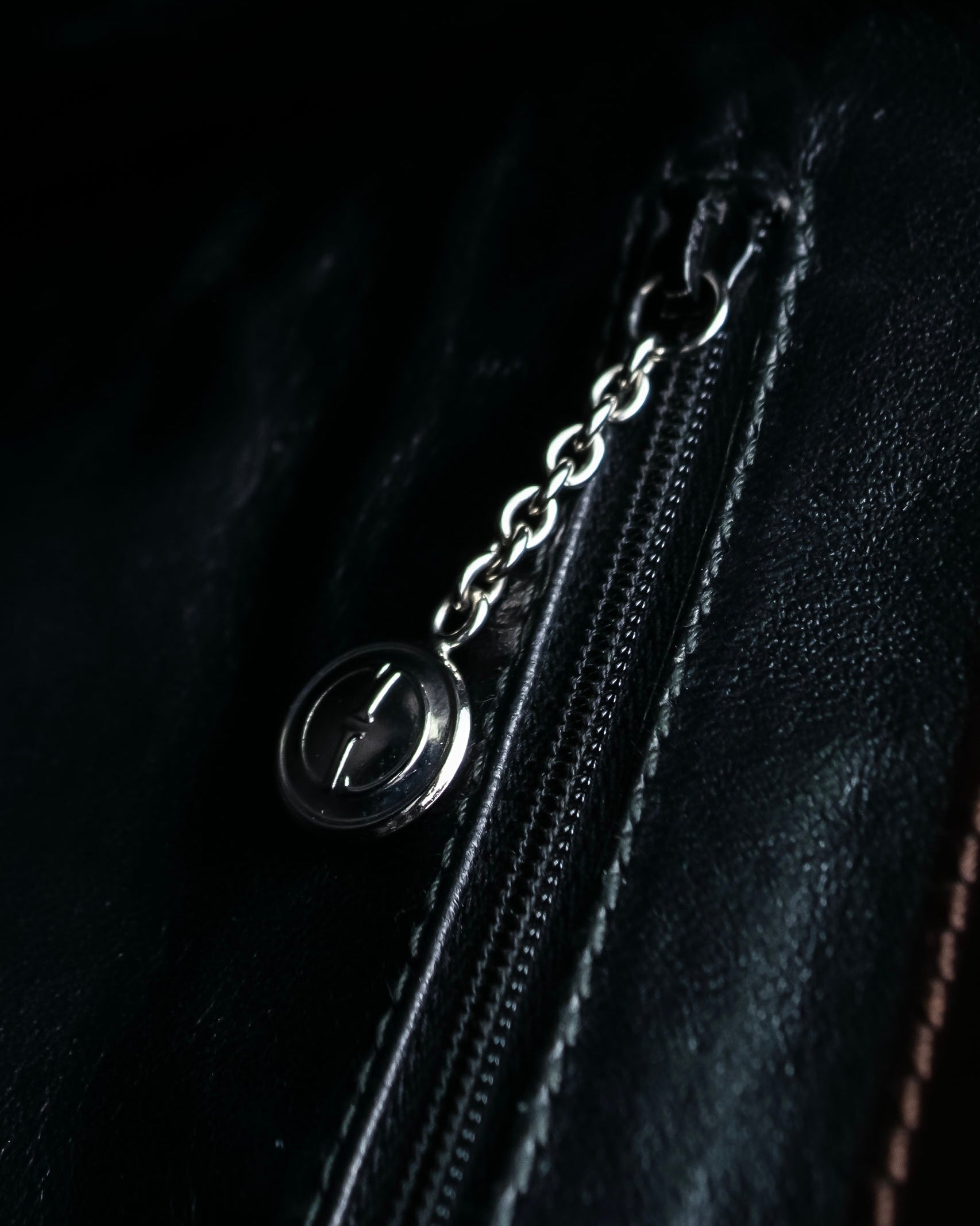 "GUCCI" Harako fur square shoulder bag