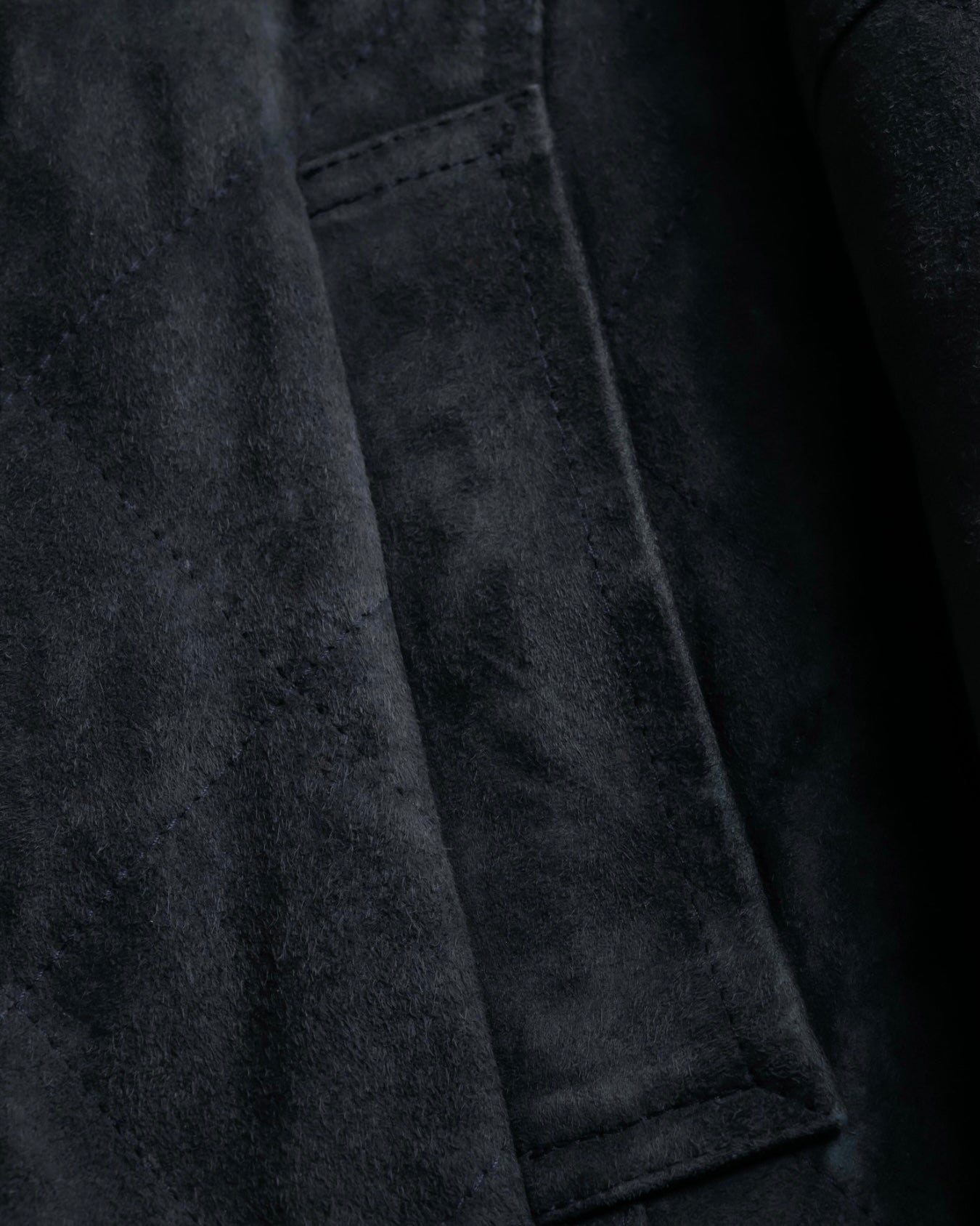 "EMMETI" goatskin quilted P coat