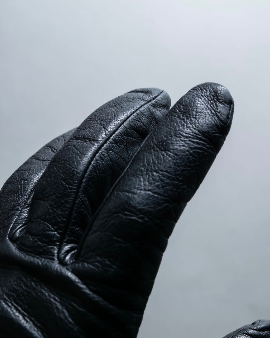 "LOEWE" embroidered leather gloves