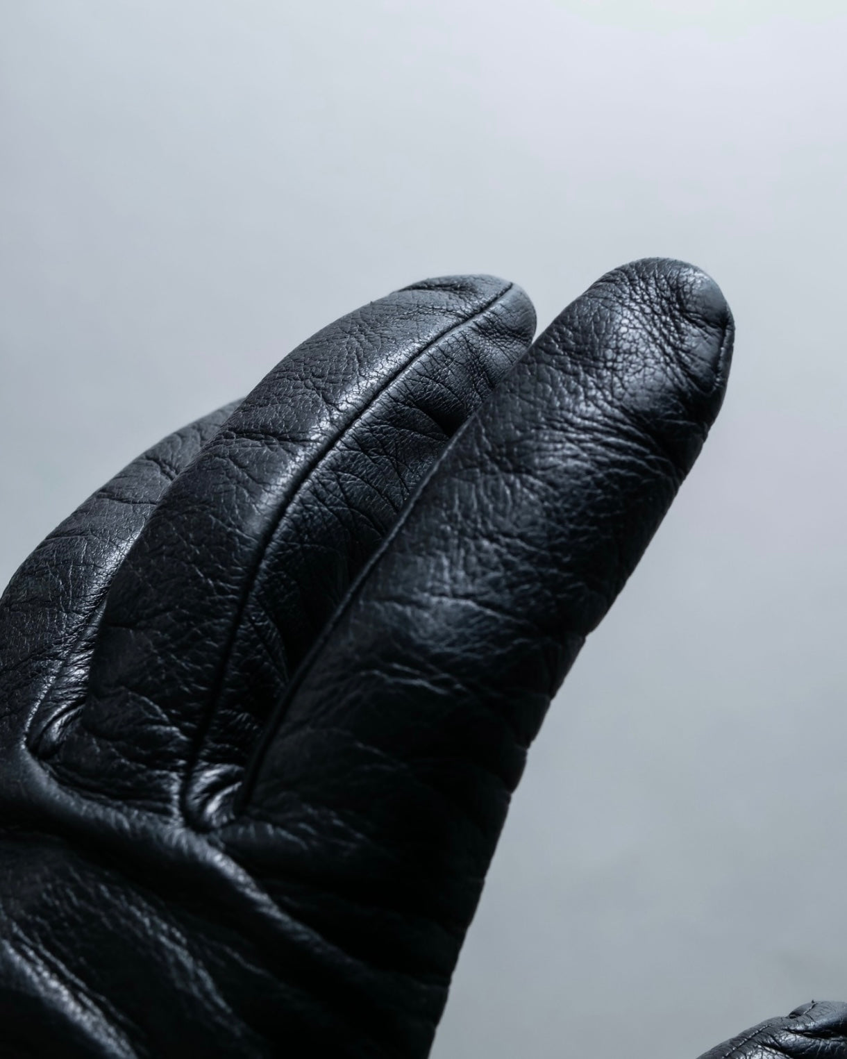 "LOEWE" embroidered leather gloves