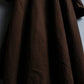 Chewy fabric super long coat