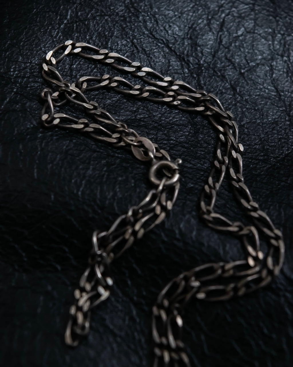 “Tiffany&Co”twisted cross designed silver 925 necklace