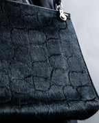 "BALENCIAGA" Haracofur leather shoulder bag