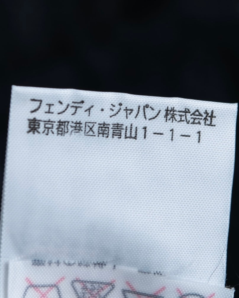 "FENDI" Hair fringe sheer combination summer knit