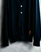 “Alexander McQueen” skull designed cashmere cardigan