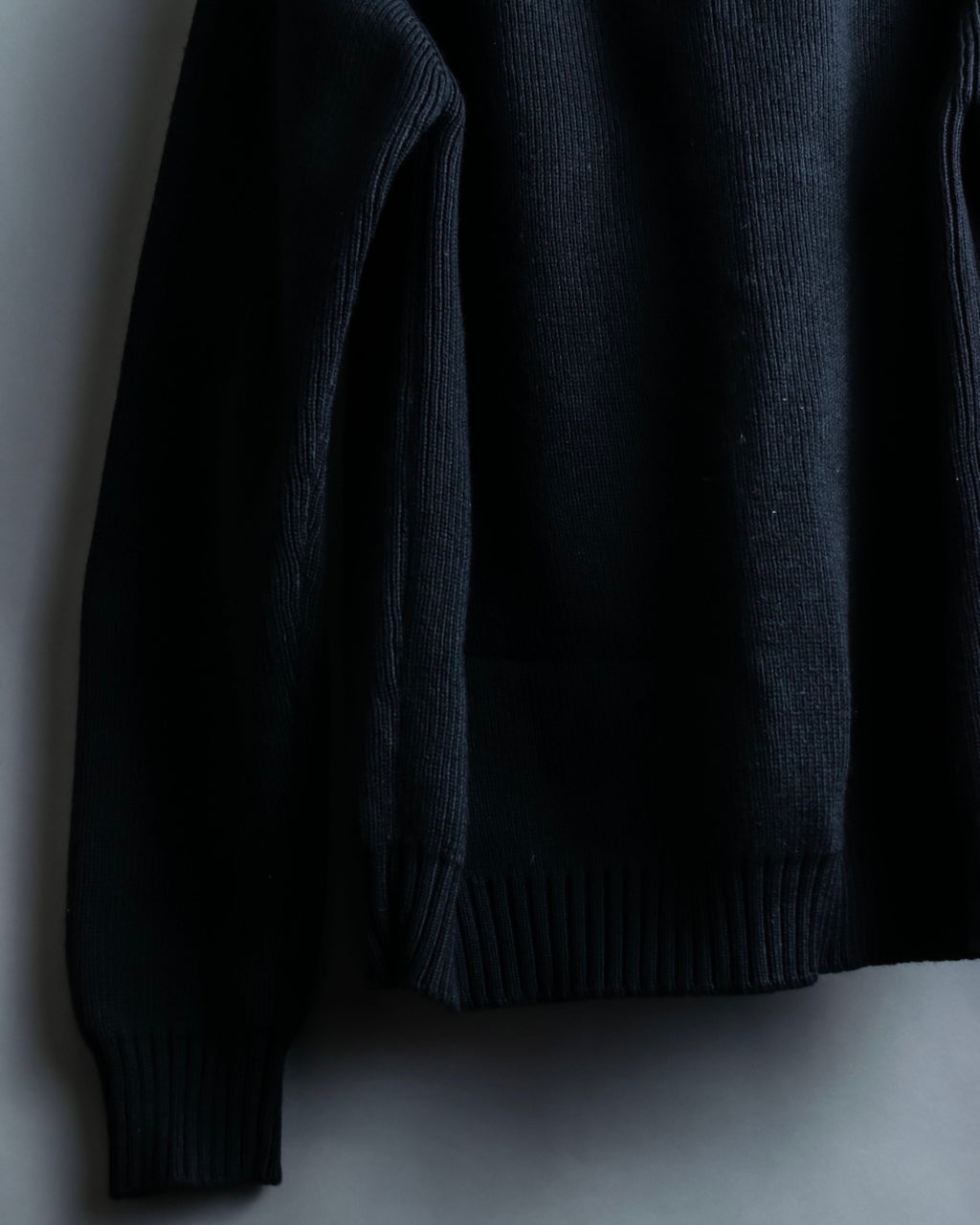 "SAINT LAURENT PARIS" 2014AW studded design knit sweater