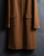 “LOEWE” beautiful cut raglan sleeve Lana wool 100% coat