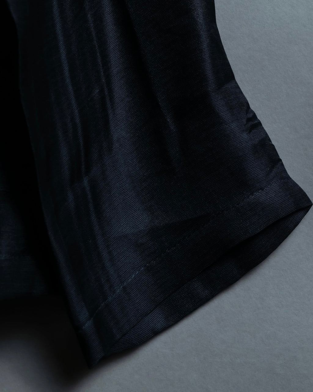 "BALENCIAGA" Silk sheer box designed shirt