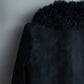 "BALENCIAGA" Opossum Fur Boa Leather Special Coat