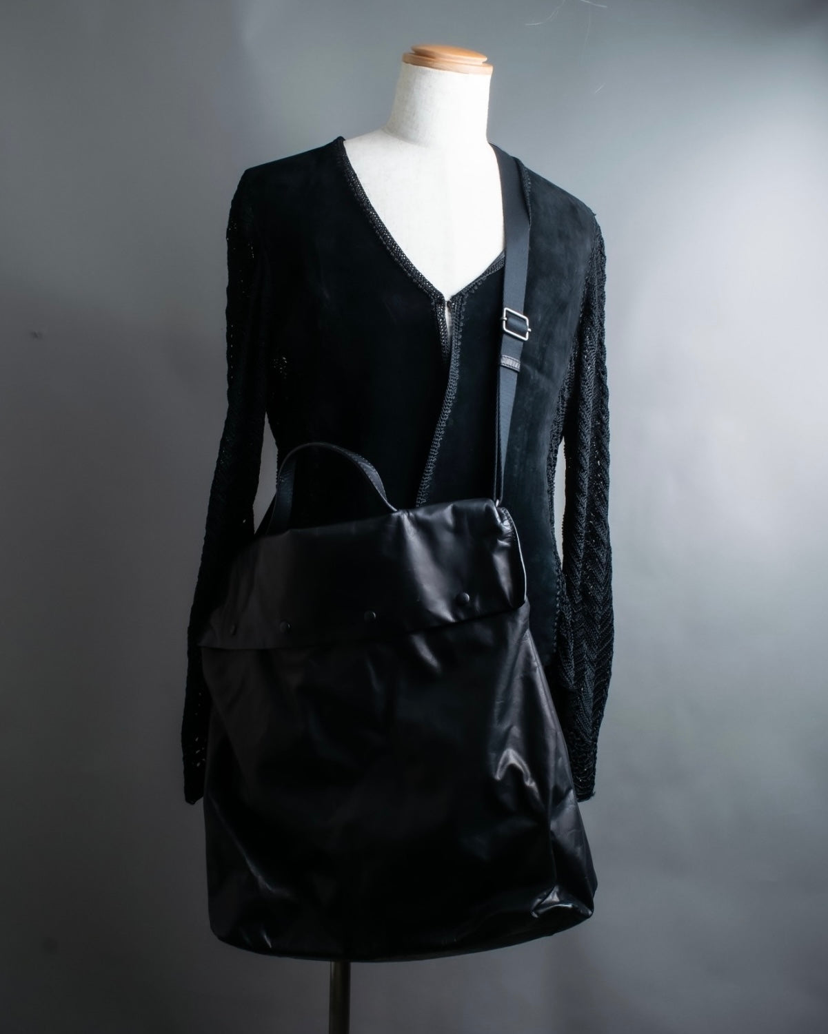 "Maison Margiela" 2016 aw leather sailor bag