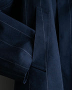 "MACKINTOSH" super oversized striped coat