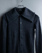 "tricot COMME des GARCONS" Light 100% wool layered knit
