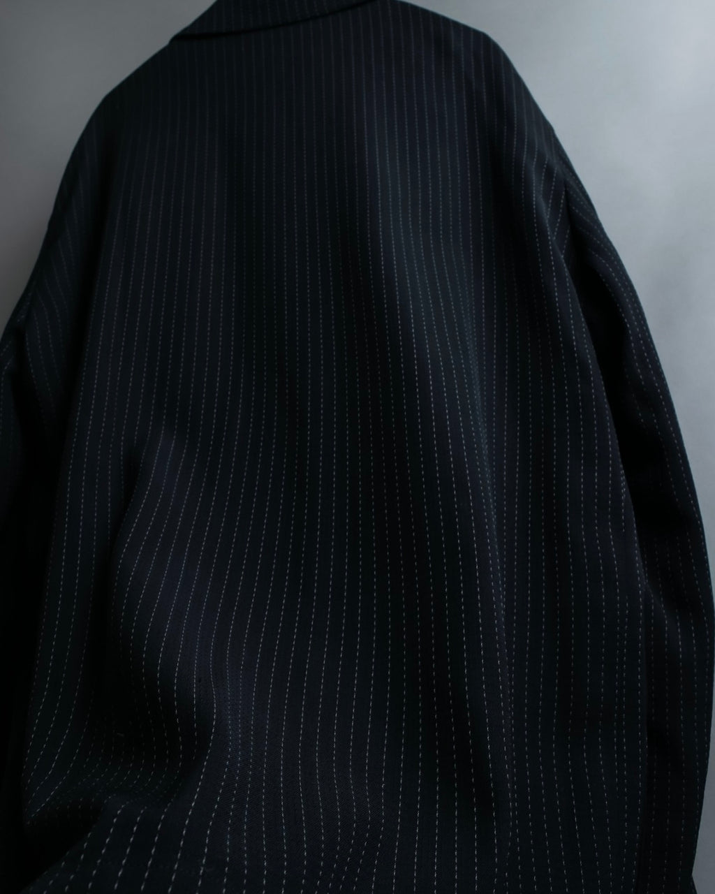 "Paul Smith London" Stitch design stripe compact lapel single tailored jacket