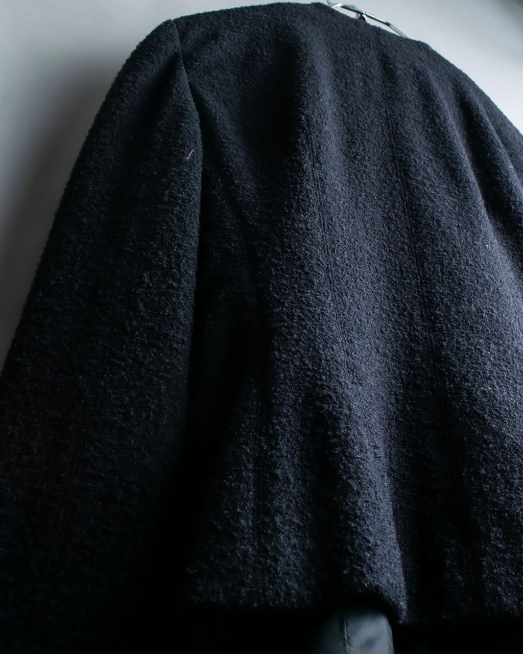 "EMPORIO ARMANI" Three-line short fly front jacket