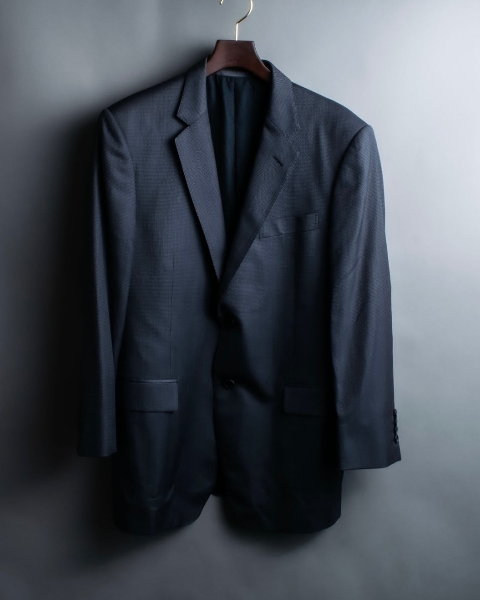 "GUCCI" silk blend gray blue spring setup