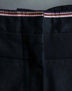 "KENZO" marine design super flare pants