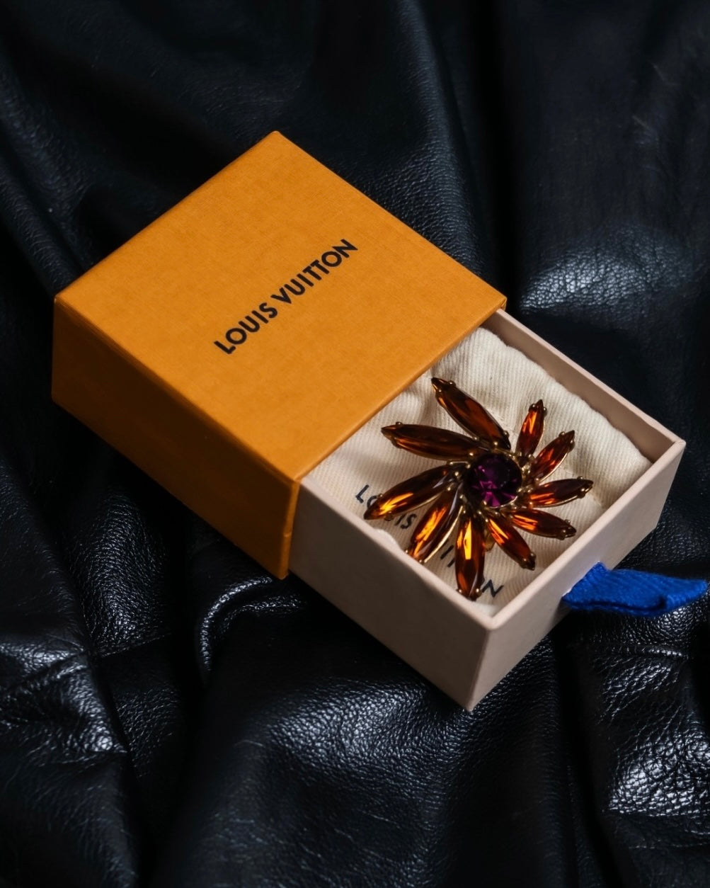 "Louis Vuitton" Flower jewelry ring