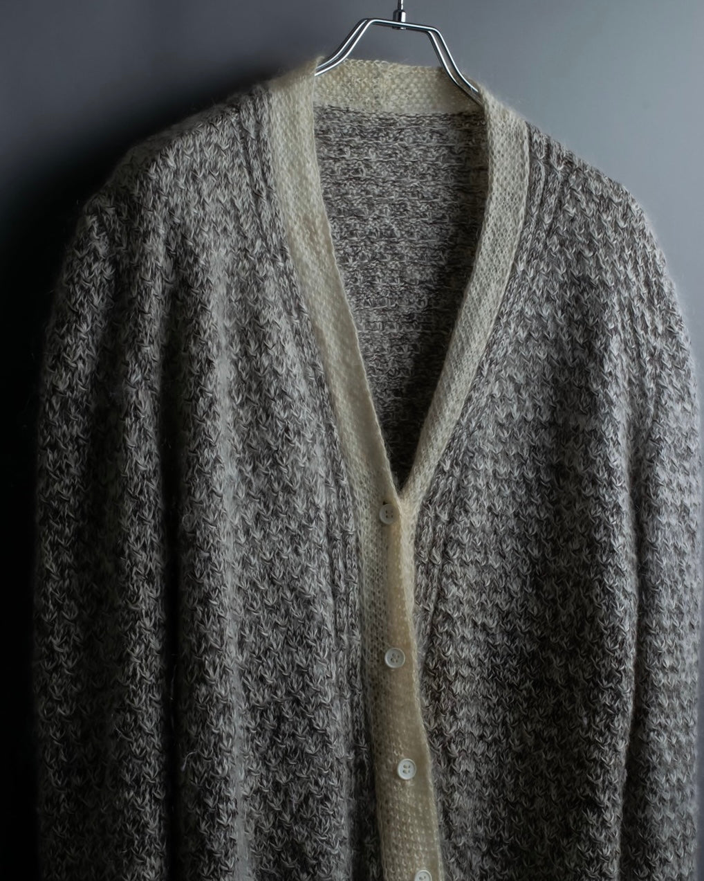 Vintage low gauge knit cardigan