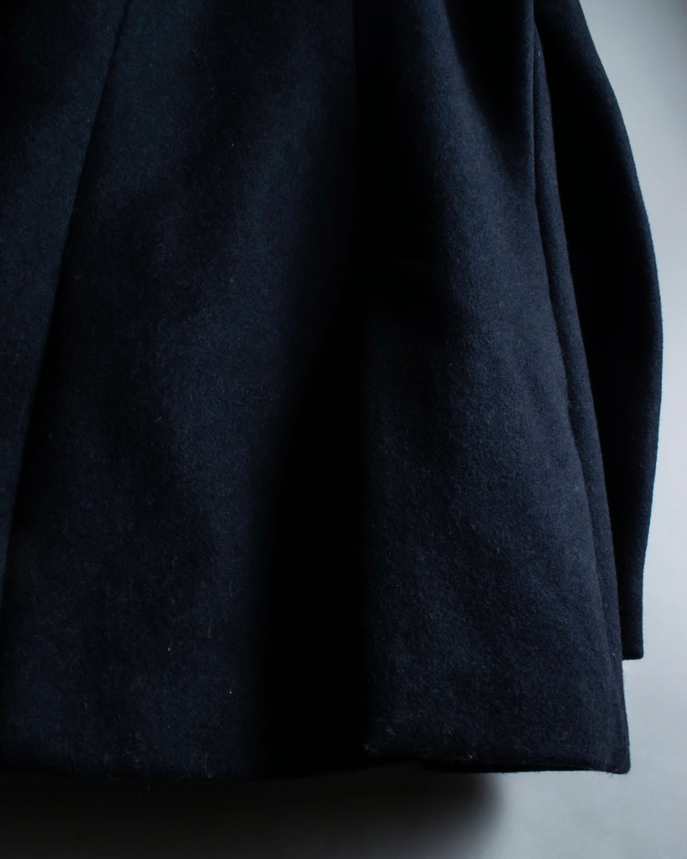 "DOLCE &amp; GABBANA" Slim silhouette leather patch P coat