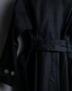 "Louis Vuitton" Peak lapel cotton coat