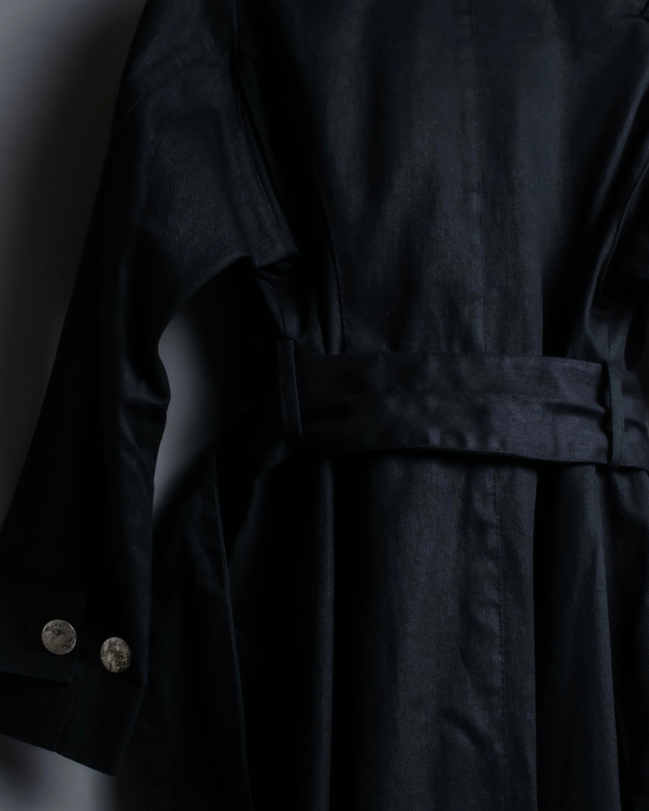 "Louis Vuitton" Peak lapel cotton coat