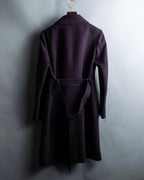 "GIANFRANCO FERRE white" riders design double zip coat