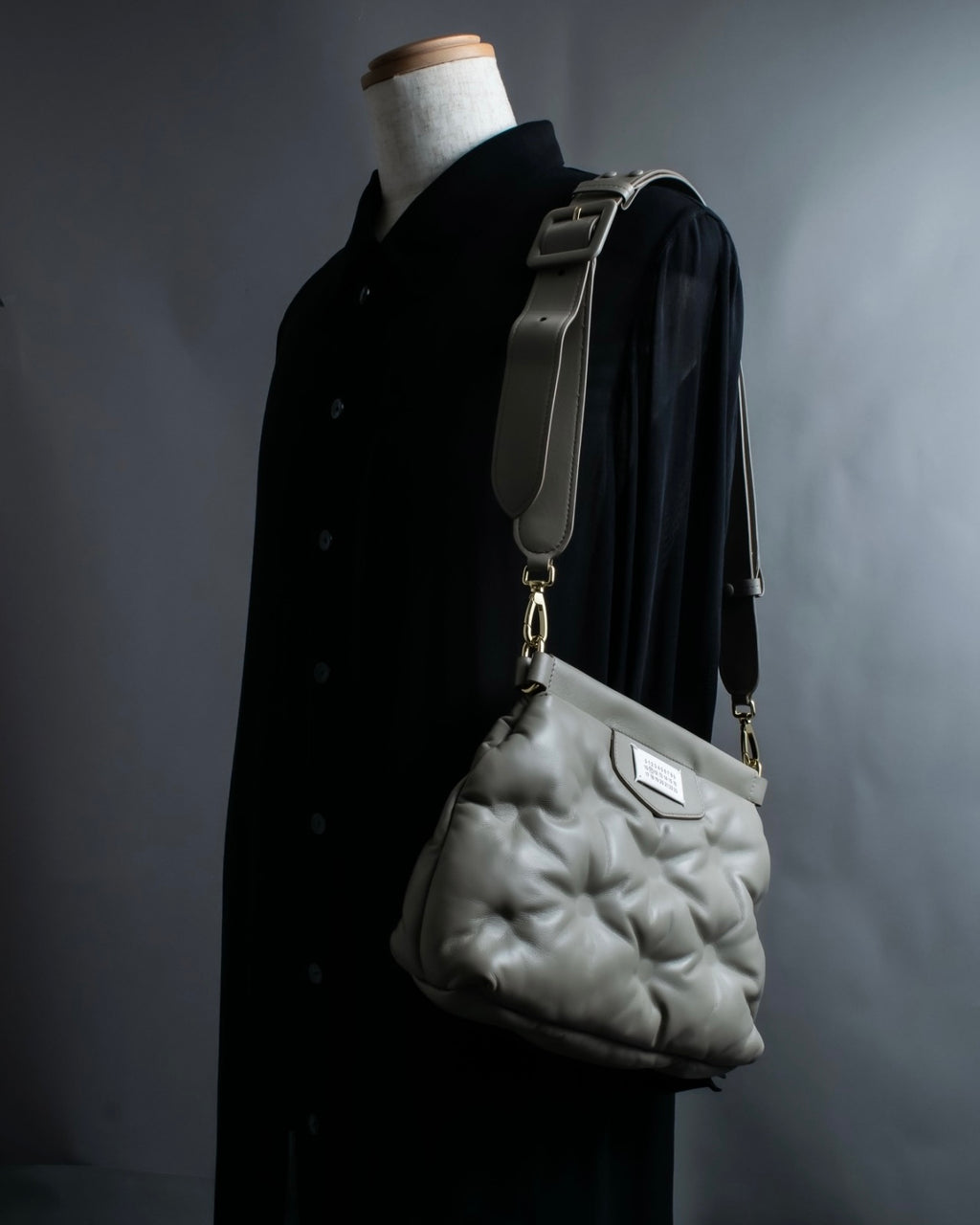 "Maison Margiela" Glam Slam leather shoulder bag