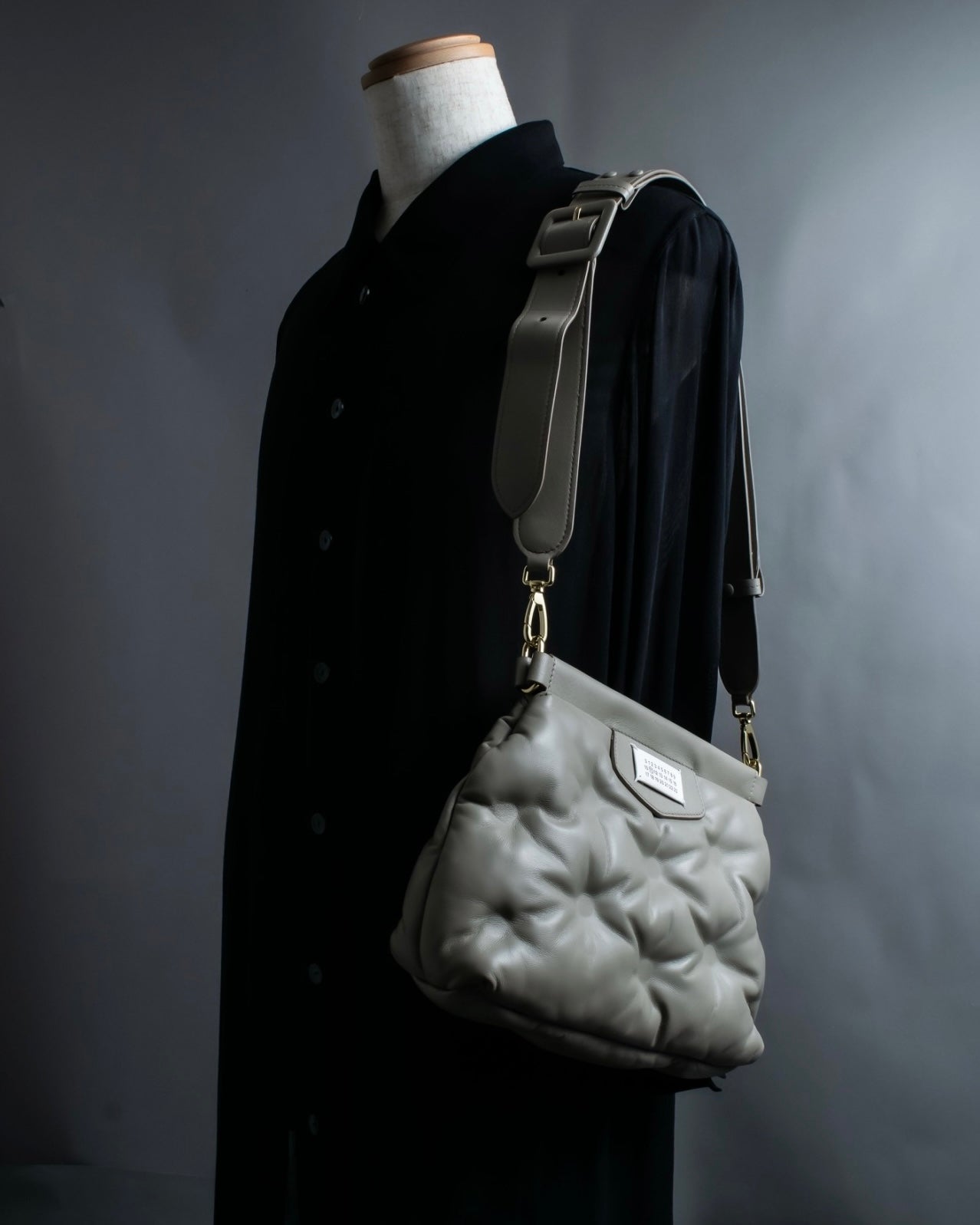 "Maison Margiela" Glam Slam leather shoulder bag