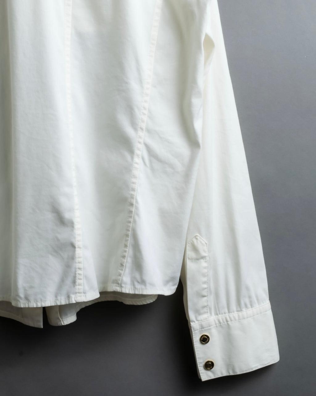 "GUCCI" zip pocket designed gold buttons shirt