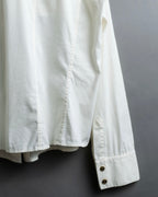 "GUCCI" zip pocket designed gold buttons shirt