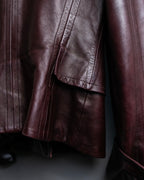 “GUCCI” Beautiful genuine sheep leather jacket
