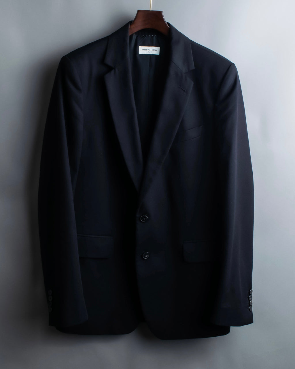 “DRIES VAN NOTTEN 22SS” oversized single-breasted tailored jacket