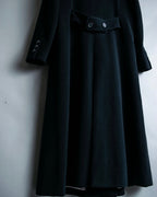 Vintage cashmere blend super long coat