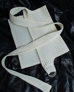 ＂Issey Miyake"pleated body bag