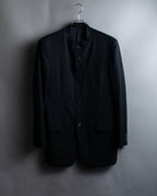 "ISSEY MIYAKE MEN" Stand collar design spring setup