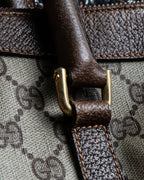"OLD GUCCI" GG plus shelly line handbag