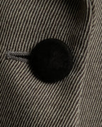 "EMPORIO ARMANI" Virgin Wool Shawl Collar Tailored Jacket