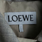 "LOEWE" Beautiful curved lapel raglan spring coat