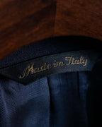 Embroidered oversized jacket coat with vest