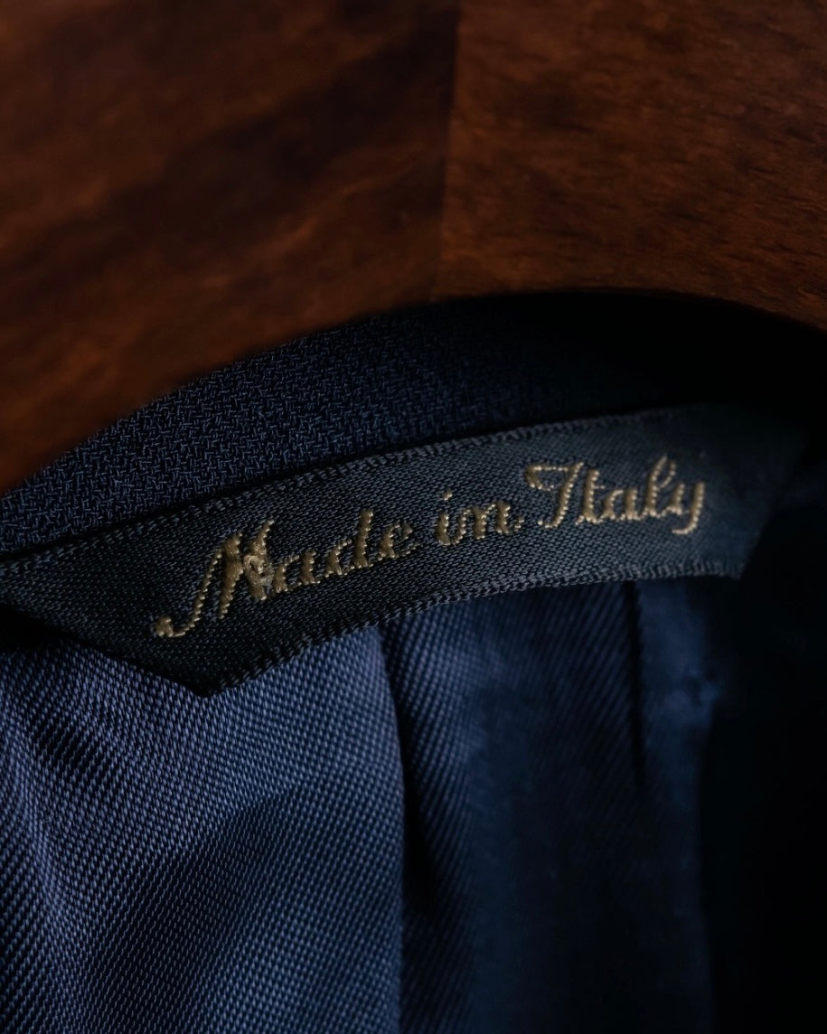 Embroidered oversized jacket coat with vest