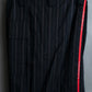"Y's" Red Line Striped Wrap Pants Design Setup