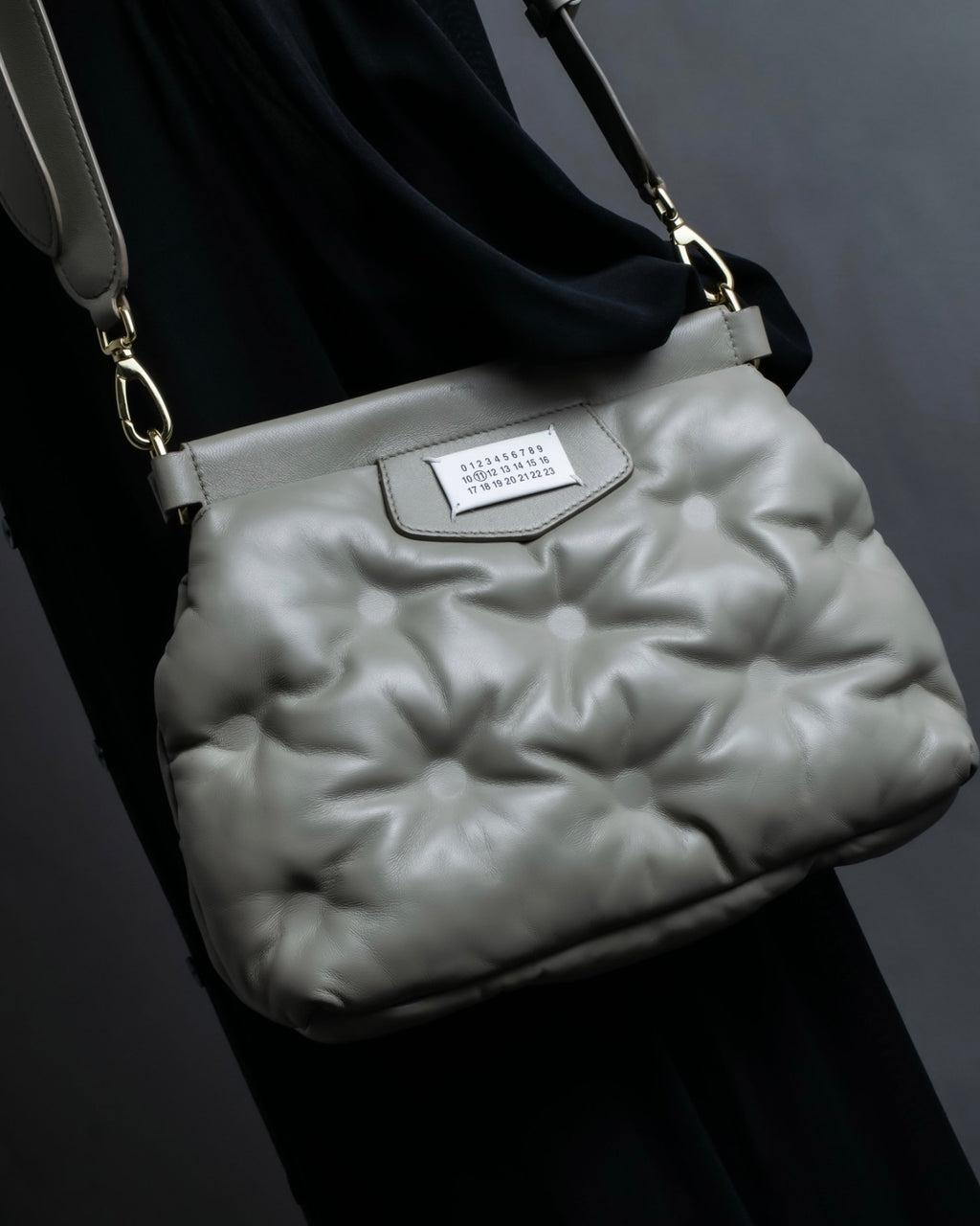 "Maison Margiela" Glam Slam leather shoulder bag