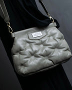 "Maison Margiela" Glam Slam leather shoulder bag