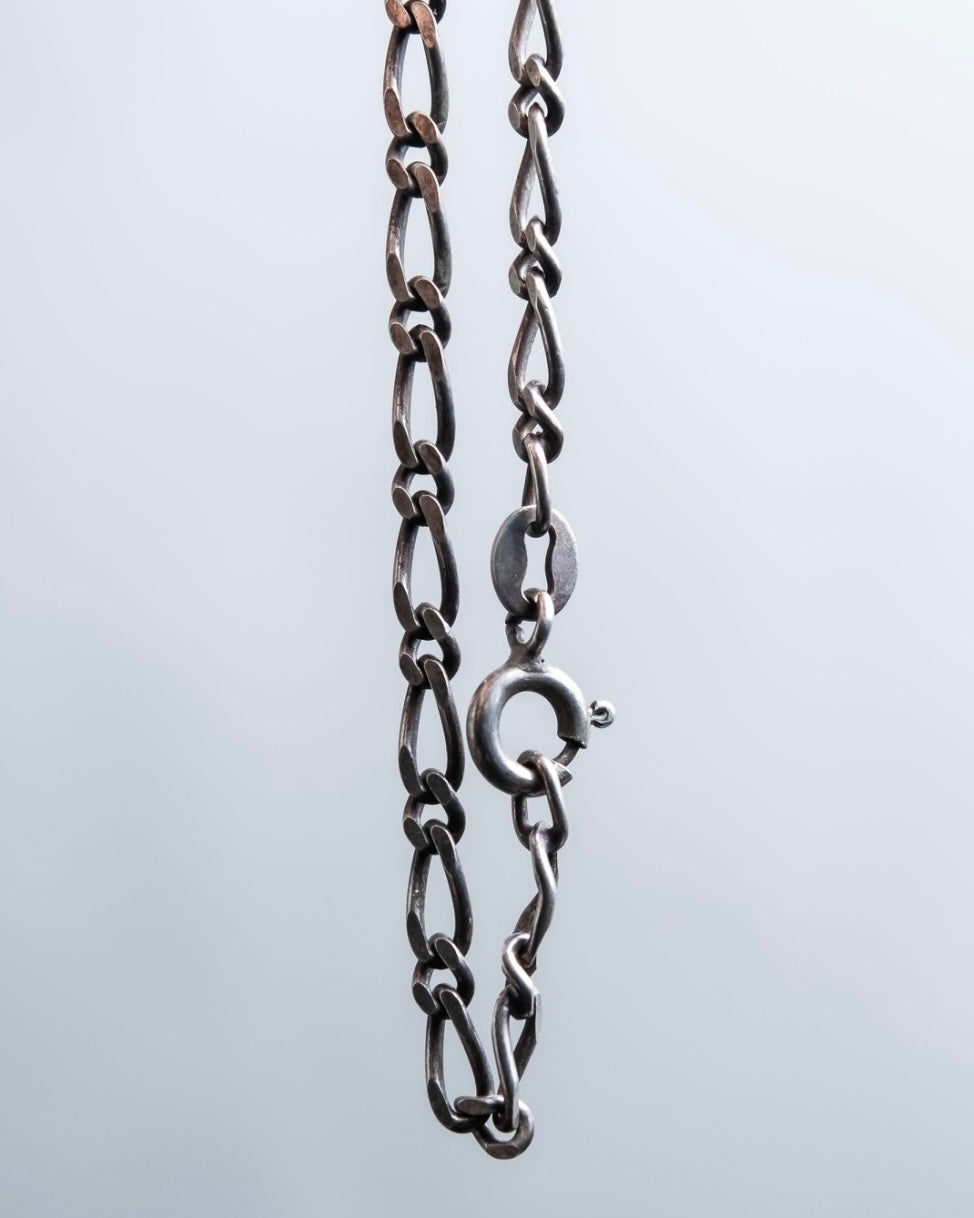 “Tiffany&Co”twisted cross designed silver 925 necklace