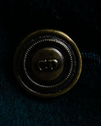 "Christian Dior MONSIEUR" Wool cashmere vibrant blue green tailored jacket